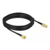 Delock Antennenkabel SMA Stecker zu SMA Buchse LMR / CFD100 7,5 m low loss