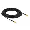 Delock Antennenkabel SMA Stecker zu SMA Buchse LMR / CFD100 15 m low loss