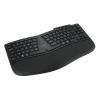 Kensington Pro Fit Ergo KB675 EQ - Tastatur - wiederaufladbar - TKL - kabellos - 2.4 GHz, Bluetooth - QWERTZ - Deutsch - Schwarz