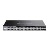 TP-Link Omada SG6654X V1 - Switch - L3 - managed - 48 x 10 / 100 / 1000 + 6 x 10Gb Ethernet SFP+ - Luftstrom von vorne nach hinten - an Rack montierbar