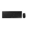 CHERRY STREAM DESKTOP - Tastatur-und-Maus-Set - kabellos - 2.4 GHz - Englisch - Tastenschalter: CHERRY SX - Schwarz