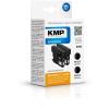 KMP DOUBLEPACK B78D - 2er-Pack - 12.7 ml - Schwarz - kompatibel - wiederaufbereitet - Tintenpatrone (Alternative zu: Brother LC1100BK) - für Brother DCP-185, 385, 395, 585, J715, MFC-490, 5490, 5890, 5895, 6890, 790, 795, 990, J615