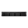 Synology RackStation RS1221+ - NAS-Server - 8 Schächte - Rack - einbaufähig - SATA 6Gb / s - RAID 0, 1, 5, 6, 10, JBOD - RAM 4 GB - Gigabit Ethernet - iSCSI Support - 2U