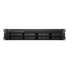 Synology RackStation RS1221RP+ - NAS-Server - 8 Schächte - Rack - einbaufähig - SATA 6Gb / s - RAID 0, 1, 5, 6, 10, JBOD, 5 Hot Spare, 6 Hot Spare, 10-Hot-Spare, 1 Hot-Spare - RAM 4 GB - Gigabit Ethernet - iSCSI Support - 2U