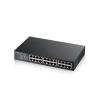 Zyxel GS-1100-24E - Switch - unmanaged - 24 x 10 / 100 / 1000 - an Rack montierbar, wandmontierbar