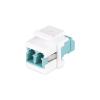 StarTech.com LC to LC Coupler, LC Fiber Coupler, LC / UPC Keystone Jack, Fiber Optic LC Keystone Coupler for Patch Panel - LC to LC Duplex (DMFKSLCLCCOUPLER) - Netzwerkkoppler - LC Single-Mode / LC Multi-Mode (W) zu LC Single-Mode / LC Multi-Mode (W) -