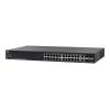 Cisco 550X Series SG550X-24 - Switch - L3 - managed - 24 x 10 / 100 / 1000 + 2 x 10 Gigabit SFP+ (Uplink) + 2 x Kombi 10 GBase-T (Uplink) - an Rack montierbar - wiederhergestellt