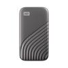 WD My Passport SSD WDBAGF0040BGY - SSD - verschlüsselt - 4 TB - extern (tragbar) - USB 3.2 Gen 2 (USB-C Steckverbinder) - 256-Bit-AES - Grau