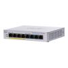 Cisco Business 110 Series 110-8PP-D - Switch - unmanaged - 4 x 10 / 100 / 1000 (PoE) + 4 x 10 / 100 / 1000 - an Rack montierbar, Desktop, wandmontierbar - PoE (32 W) - Gleichstrom