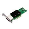 Broadcom HBA 9500-16e Tri-Mode - Speicher-Controller - 16 Sender / Kanal - SATA 6Gb / s / SAS 12Gb / s / PCIe 4.0 (NVMe) - PCIe 4.0 x8