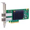 Lenovo ThinkSystem Emulex LPe36002 - Hostbus-Adapter - PCIe 4.0 x8 Low-Profile - 64Gb Fibre Channel Gen 7 (Short Wave) x 2 - für ThinkStation P920 Rack, ThinkSystem SR650, SR650 V2, SR665, SR850 V2, SR850P, SR860 V2