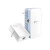 TP-Link TL-WPA1000 KIT V1 - Powerline Adapterkit 1GbE, HomePlug AV (HPAV), HomePlug AV (HPAV) 2.0, IEEE 1901 - Wi-Fi 5 - Dual-Band - an Wandsteckdose anschließbar