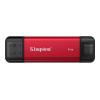 Kingston Dual - SSD - 1 TB - extern (tragbar) - USB 3.2 Gen 2