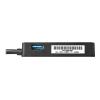 StarTech.com USB 3.0 SuperSpeed auf Gigabit Ethernet Lan Adapter mit USB Port - 10 / 100 / 1000 RJ45 NIC Netzwerkadapter - St / Bu - Schwarz - Netzwerkadapter - USB 3.0 - Gigabit Ethernet - Schwarz - für P / N: TB33A1C
