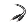 C2G 3ft TSSR 4 Position Cable - OMTP Wiring Standard - M / M - Headset-Kabel - 4-poliger Mini-Stecker männlich zu 4-poliger Mini-Stecker männlich - 0.9 m - Schwarz