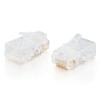 Kabel / RJ45 CAT5E MOD Plug Flat Strnd 25PK