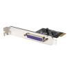 StarTech.com 1 Port PCIe-Erweiterungskarte - PCI-Express zu Parallele Schnittstellenkarte - Desktop-Erweiterungs-LPT-Controller für Drucker, Scanner & Plotter - SPP / ECP - Standard / Low Profile (PEX1P2) - Parallel-Adapter - PCIe - IEEE 1284 - Schwarz
