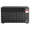 8-bay NAS, AMD Ryzen V1000 series V1500B 4C / 8T 2.2GHz, 8GB DDR4 RAM (2 x SODIMM slots, max. 64GB, optional ECC RAM support), 8x SATA 6Gb / s bays, 2x M.2 NVMe PCIe Gen3 SSD slots, 2 x 2.5GbE LAN, optional 10GbE, 2x PCIe 3.0 x 4 slots, USB 3.2 Gen2 Type