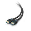 C2G 2ft 4K HDMI Cable - Performance Series Cable - Ultra Flexible - M / M - High Speed - HDMI-Kabel - HDMI männlich zu HDMI männlich - 60 cm - Schwarz
