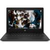 HP Chromebook 11 G9 Education Edition - Intel Celeron N5100 / 1.1 GHz - Chrome OS - UHD Graphics - 8 GB RAM - 64 GB eMMC - 29.5 cm (11.6") IPS Touchscreen 1366 x 768 (HD) - Wi-Fi 6 - Jet Black - kbd: Deutsch
