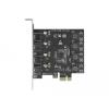 Delock PCI Express x1 Karte zu 4 x extern USB Typ-A Buchse SuperSpeed USB (USB 3.2 Gen 1)
