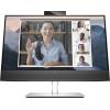 HP E24mv G4 Conferencing Monitor - E-Series - LED-Monitor - 60.45 cm (23.8") - 1920 x 1080 Full HD (1080p) @ 60 Hz - IPS - 250 cd / m² - 1000:1 - 5 ms - HDMI, VGA, DisplayPort - Lautsprecher - Silber, schwarzer Kopf