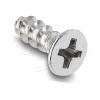 Delock - Schrauben-Kit - M4 x 10 mm - Silber (Packung mit 50)