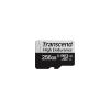 Transcend 350V - Flash-Speicherkarte (SD-Adapter inbegriffen) - 256 GB - UHS-I U3 / Class10 - microSDXC UHS-I
