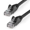 StarTech.com 2m Netzwerkkabel CAT6 - LSZH (Low Smoke Zero Halogen) - 10 Gigabit 650MHz 100W PoE RJ45 10GbE UTP Lan Kabel - Schwarz, CAT 6, ETL Zertifizierung, 24AWG (N6LPATCH2MBK) - Patch-Kabel - RJ-45 (M) zu RJ-45 (M) - 2 m - 6 mm - UTP - CAT 6 - oh