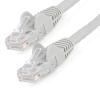 StarTech.com 50cm Netzwerkkabel CAT6 - LSZH (Low Smoke Zero Halogen) - 10 Gigabit 650MHz 100W PoE RJ45 10GbE UTP Lan Kabel - Grau, CAT 6, ETL Zertifizierung, 24AWG (N6LPATCH50CMGR) - Patch-Kabel - RJ-45 (M) zu RJ-45 (M) - 50 cm - 6 mm - UTP - CAT 6 -