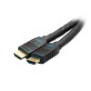 C2G 35ft Ultra Flexible 4K Active HDMI Cable Gripping 4K 60Hz - In-Wall M / M - HDMI-Kabel mit Ethernet - HDMI männlich zu HDMI männlich - 10.7 m - Schwarz - aktiv, Support von 4K 60 Hz