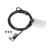 Kensington Universal 3-in-1 Combination Laptop Lock - Resettable - Sicherheitskabelschloss - 1.8 m