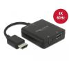 Delock HDMI Audio Extractor 4K 60 Hz kompakt