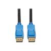 Eaton Tripp Lite Series DisplayPort 1.4 Cable - 8K UHD @ 60 Hz, HDR, HBR3, HDCP 2.2, 4:4:4, BT.2020, M / M, Black, 6 ft. - DisplayPort-Kabel - DisplayPort (M) zu DisplayPort (M) - DisplayPort 1.4 - 1.8 m - unterstützt 8K UHD (7680 x 4320) - Schwarz