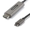 StarTech.com 1m USB-C auf HDMI Kabel 4K 60Hz mit HDR10 - Ultra HD Video Adapter Kabel - DP 1.4 Alt Mode HBR3 (CDP2HDMM1MH) - Adapterkabel - 24 pin USB-C männlich zu HDMI männlich - 1 m - Schwarz - 4K Unterstützung, aktiv