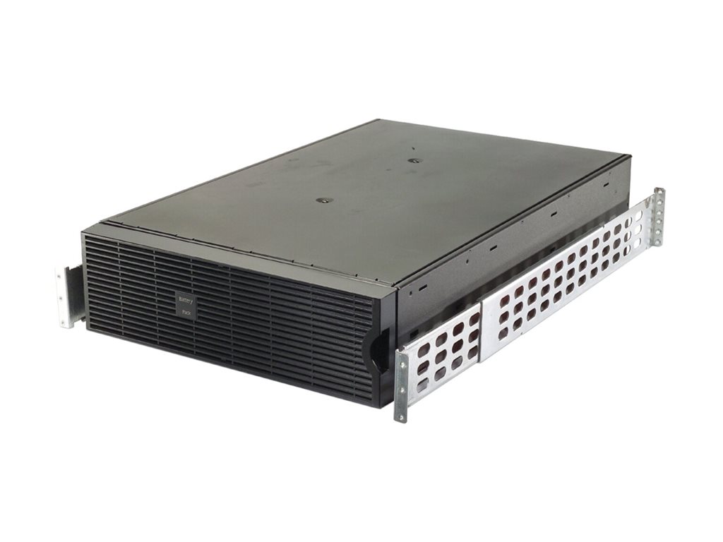 APC Smart-UPS RT 192V RM Battery Pack - USV-Akku - 4 x Batterie - Bleisäure - 3U - Schwarz - für Smart-UPS RT 10000VA RM, 3000VA RM, 5000