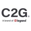 C2G USB C to AUX (3.5mm) and USB C Adapter for Audio and Power - Adapter USB-C auf Klinkenstecker - 24 pin USB-C männlich zu 4-poliger Mini-Stecker, 24 pin USB-C weiblich - USB-Stromversorgung (100 W)