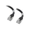 Kabel / Cat6a Shielded Patch 5 m Black