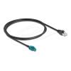 Delock Kabel HSD Z Buchse zu RJ45 Stecker 1 m