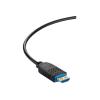 C2G 250ft (76.2m) C2G Performance Series High Speed HDMI Active Optical Cable (AOC) - 4K 60Hz Plenum Rated - High Speed - HDMI-Kabel - HDMI männlich zu HDMI, 24 pin USB-C - 76.2 m - Schwarz - Plenum, Active Optical Cable (AOC), Support von 4K 60 Hz