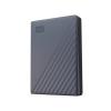 WD My Passport WDBRMD0040BGY-WESN - Festplatte - verschlüsselt - 4 TB - extern (tragbar) - USB 3.2 Gen 1 - 256-Bit-AES - Silicon Gray