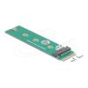 Delock - Schnittstellenadapter - M.2 Key A+E männlich zu M.2 Key M Slot - M.2 - M.2 NVMe Card / PCIe (NVMe) - M.2 Card