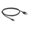 Kabel EASY USB Typ Micro-B Stecker zu Buchse, 2.0 Typ-A, 2 m, Daten, Datenübertragung