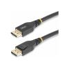 StarTech.com 7 m Aktives DisplayPort Kabel 1.4 VESA Zertifiziert, 8K - DisplayPort-Kabel - DisplayPort (M) zu DisplayPort (M) - DisplayPort 1.4 - 7 m - 4K Unterstützung, 8K Unterstützung, aktiv, Aktives Kupferkabel - Schwarz