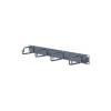1U Horizontal Cable Organizer Black