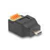Delock - USB-Adapter - 5-poliger Anschlussblock zu 24 pin USB-C (M) - USB 2.0 - Schwarz