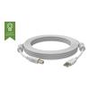 2 m USB 2.0 Kabel - vergoldete Stecker - Ferritkerne USB A Ende - Bandbreite 480 Mbps - über 65 Prozent Abdeckung geflochtene Abschirmung - USB A (m) zu USB B (m) - Außendurchmesser 4,5 mm - 28+24 AWG - weiß