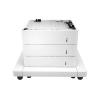 HP Papierzuführung mit Schrank - Druckerbasis mit Medienzuführung - 1650 Blätter in 3 Schubladen (Trays) - für LaserJet Enterprise MFP M634, LaserJet Enterprise Flow MFP M634, MFP M635, MFP M636