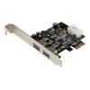 StarTech.com 2 Port USB 3.0 PCI Express Schnittstellenkarte mit UASP und 4 Pin LP4 Molex - 2-fach SuperSpeed USB PCIe Karte - USB-Adapter - PCIe - USB 3.0 x 2 - für P / N: CFASTRWU3, S251SMU33EP, ST103008U2C, ST53004U1C, ST7300U3M, ST93007U2C, UNI251BM