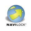 Navilock Dual Notebook Sicherungskabel mit Schlüssel für Kensington Slot 3 x 7 mm und Nano Slot 2,5 x 6 mm